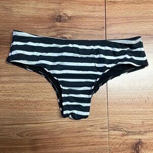 Classic Striped Bikini Bottom